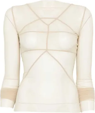 Rick Owens Semi-transparante top van Rick Owens