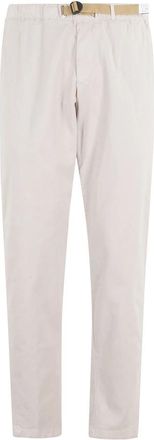 White Sand Slim-fit Broeken - Heren - Slim Fit Broeken - Bruin - L - Leer - Broeken