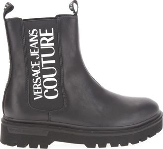 Versace Jeans Couture Syrius Boot - Heren - Chelseaboots - Zwart - 41 EU - Leer - Schoenen