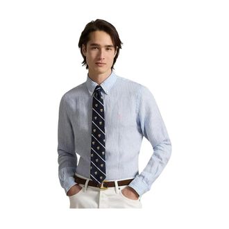 Polo Ralph Lauren Casual Shirts, male, Blue, Size: XL Casual Shirt