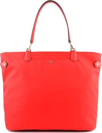 Pourchet Daily Tote Bag - Dames - Shoppers - Rood - ONE Size - Leer - Tassen