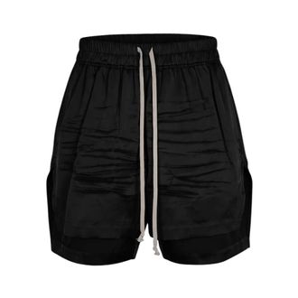Rick Owens Casual Shorts, female, Black, Size: M Boxers
