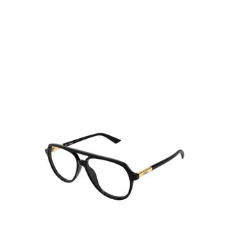 Chlo&eacute; Glasses, female, Black, Size: 57 MM Aviator Frame