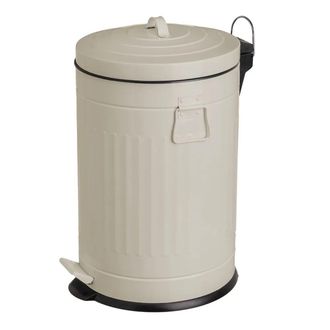 OEM Papelera Retro De 20 L Color Beige