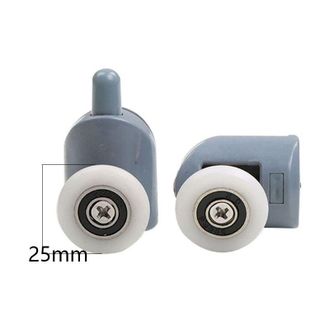 OEM Ruedas De Rodillo De 25 Mm Para Puertas De Ducha Y Puertas Correderas De Ba&ntilde;o