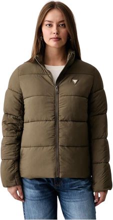 Guess New Claudia Jacket - Dames - Winterjassen - Groen - M - Jassen