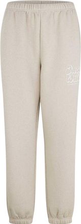 Jack Wills Joggingbroek van katoen met logo voor dames (Cr&egrave;me)