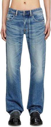 Diesel 1985 Larkee Straight Jeans - Heren - Regular Fit Jeans - Blauw - W32 L32 - Katoen - Jeans