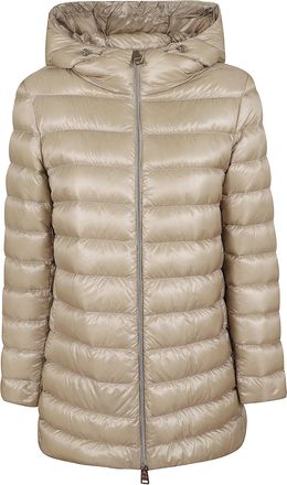 Herno A-Shape Down Jacket In Silky Ultralight Nylon
