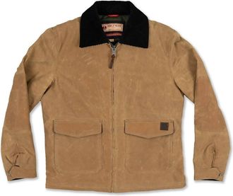 Iron And Resin Mens Navigator Jacket In Dark Tan