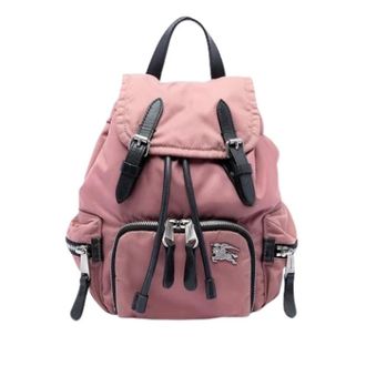 Burberry Pre-owned Backpacks, female, Pink, Size: ONE SIZE Pre-owned Backpack