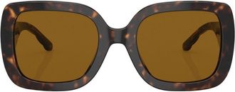 Tory Burch square-frame sunglasses - women - Acetate - 54 - Green
