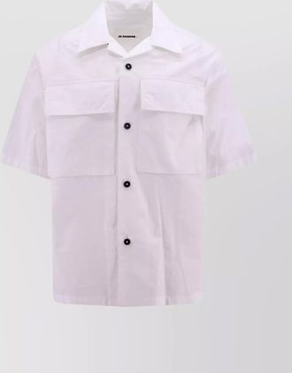 Jil Sander shirt cotton buttons contrasting