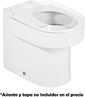 Roca Roca - Taza Adosada A Pared Con Salida Dual Para Inodoro Infantil Happening