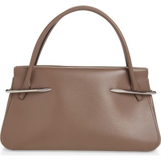 Givenchy Medium Pinch Leather Top Handle Bag in 281-Taupe at Nordstrom