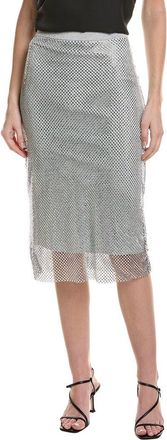 BA&SH Ba&Sh Meshy Mid-Length Skirt