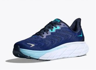 Hoka One One Mens Arahi 6 Shoes - D Width In Outer Space/bellwether Blue