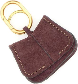 Gianni Chiarini Accessoires, Dames, Paars, ONE Size, Leer, Helena Sleutelhanger