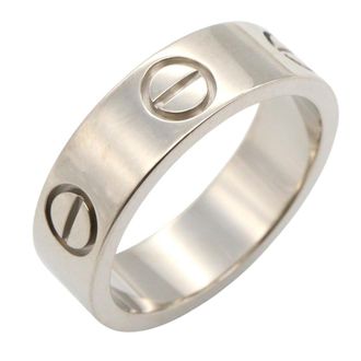 Cartier Silver White Gold (18K) Band Ring (Pre-Owned)