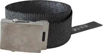 Exte Metal Brushed Buckle Waist Womens Belt