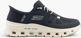 Skechers Glide-step Pro Mens Trainers Navy/grey - Blue Textile - Size UK 12