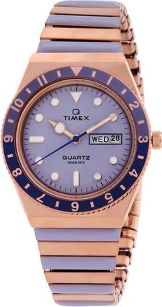 Timex Q Timex Quartz Purple Dial Ladies Watch TW2W87700