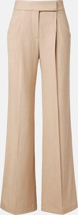 Veronica Beard Pleated flared pants