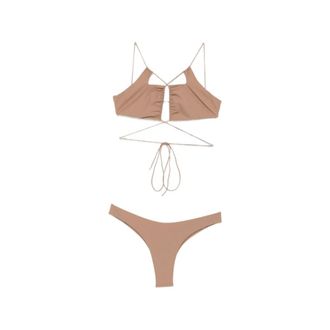 Amazu&igrave;n Bikinis, female, Brown, Size: ONE SIZE Amazuin Sea clothing