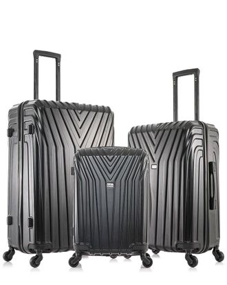 InUSA Inusa Vasty Lightweight Hardside Spinner 3 Piece Set