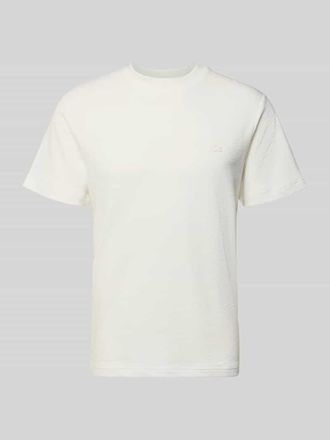 Lacoste Regular Fit T-Shirt aus reiner Baumwolle in Offwhite, Gr&ouml;&szlig;e XXXL
