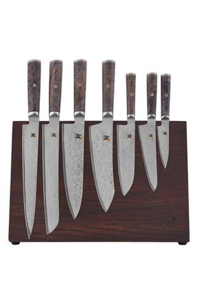 Miyabi MCD6000 Artisan 10-Piece Knife Set in Stainless Steel at Nordstrom