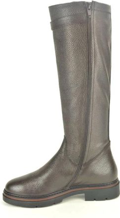 DL Sport Leder Bot + Gespje - Dames - Hoge Laarzen - Bruin - 39 EU - Leer - Schoenen