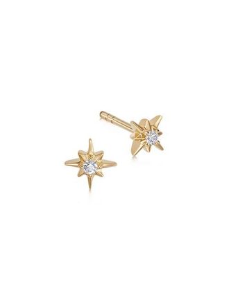 Astley Clarke Gold Polaris Star Stud Earrings at Nordstrom