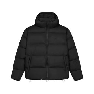 Arte Hooded Puffer - Heren - Winterjassen - Zwart - M - Nylon - Jassen