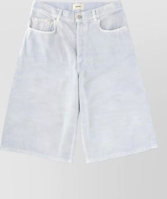 Haikure cotton knee-length shorts