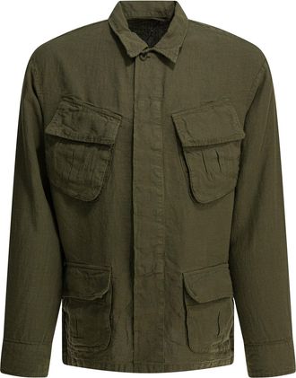 Polo Ralph Lauren Leinen-Overshirt-Jacke