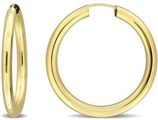 Delmar 10K Gold Hoop Earrings, 30mm at Nordstrom Rack