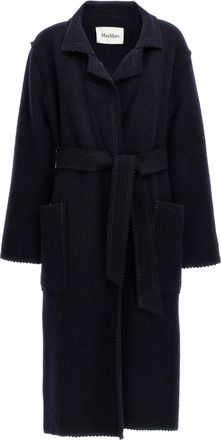 Max Mara Jene Trench E Impermeabili Blu-Donna