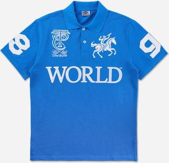 Umbro TranceParty World SS Polo Blue