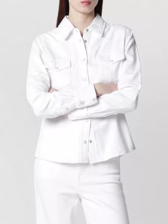 Frame Denim long sleeve collared shirt chest pockets