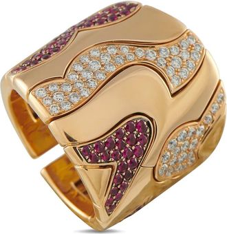 Marina B Anello con diamanti - Oro