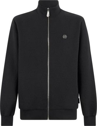 Philipp Plein Zip-throughs - Heren - Vesten met rits - Zwart - XL - Hoodies & sweatvesten