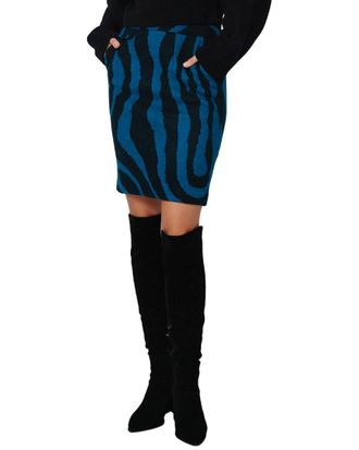 Diane Von F&uuml;rstenberg Ethel Wool-Blend Skirt