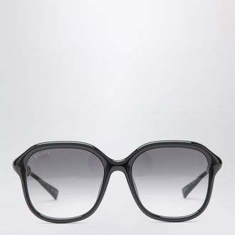 Gucci Black square sunglasses