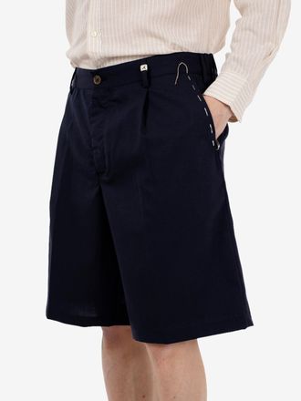 Myths Bermuda Poseidone in lana cordura blu