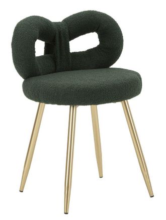 Mauro Ferretti Silla Mini Ilary Verde Cm &Oslash; 40x67 (altura Del Asiento Cm 46)