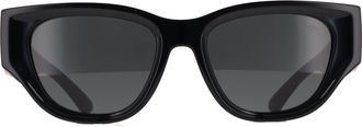 Burberry Cat Eye Womens Black Dark Grey BE4467U - One Size