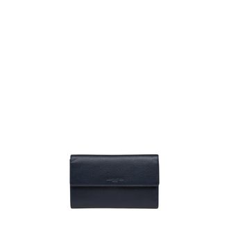 Lancaster Compagnon Foulonne Pm - Dames - Accessoires - Blauw - Maat: ONE Size Leer