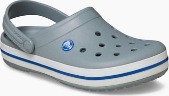 Crocs Mens Crocs Crocband Rubber Mens Concrete Clogs - Grey - Size: UK 9 / eu 43/44 / us m10w12