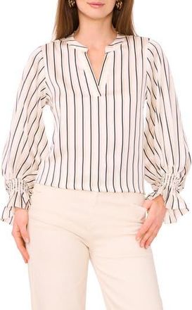 Vince Camuto Ruffle Cuff Top in New Ivory at Nordstrom Rack, Size X-Large